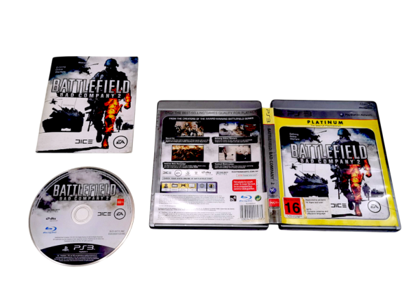 Battlefield: Bad Company 2 (PS3) GENUINE PLATINUM