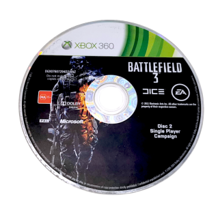 Battlefield 3 (Xbox 360) DISC 2 SINGLE PLAYER