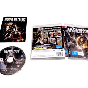 inFAMOUS (PS3) ORIGINAL PRINT - COMPLETE