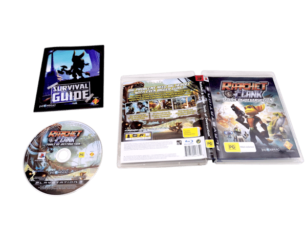 Ratchet & Clank: Tools of Destruction (PS3 ORIGINAL PRINT) *MINT COMPLETE* - Image 2