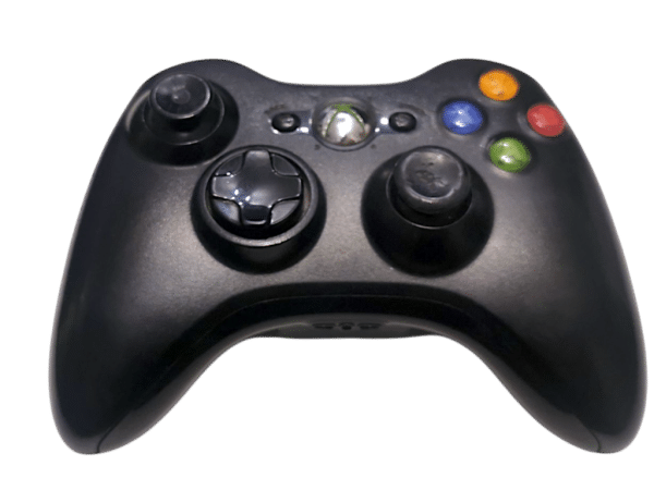 GENUINE Microsoft Xbox 360 Controller (Black V2) - Image 2
