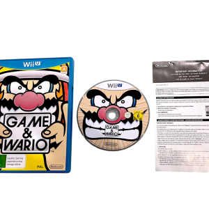 Game & Wario (Wii U RARE) *MINT COMPLETE*