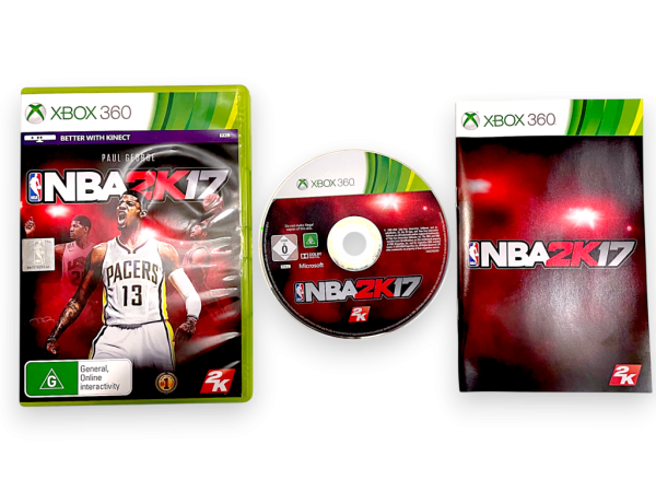 NBA 2K17 (Xbox 360) *COMPLETE*