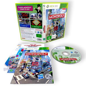 Monopoly Streets (Xbox 360) *MINT COMPLETE*