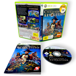 Sid Meier’s Civilization Revolution (Xbox 360) *EXCELLENT & COMPLETE*
