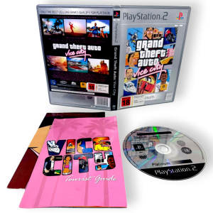 Grand Theft Auto: Vice City (PS2 Platinum)