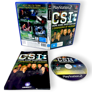 CSI: Crime Scene Investigation - 3 Dimensions of Murder (PS2)