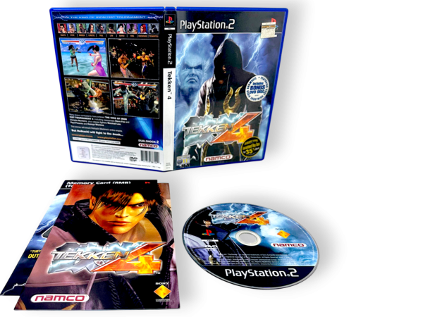 Tekken 4 (PS2 ORIGINAL PRINT)