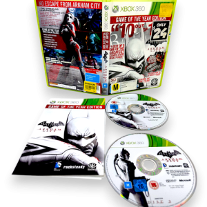 Batman: Arkham City - Game of the Year Edition (Xbox 360) *COMPLETE*