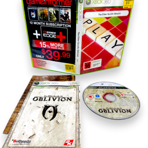 The Elder Scrolls IV: Oblivion (Xbox 360) *INCLUDES MAP & MANUAL*