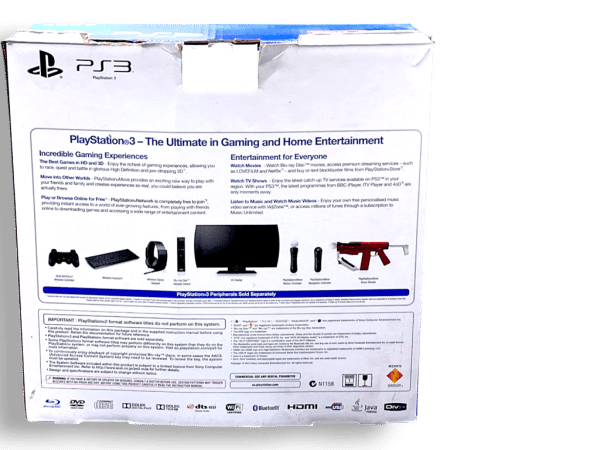 PS3 Super-Slim 500GB Premium Console *COMPLETE BOXED* - Image 10