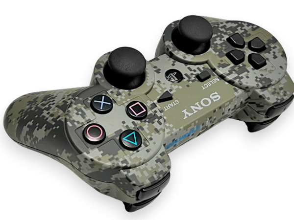 GENUINE SONY DualShock 3 Wireless Controller (PS3) *DIGITAL CAMOUFLAGE* - Image 2