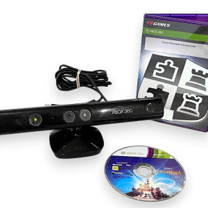 Xbox 360 Kinect Sensor / Kinect Camera + Game Bundle!