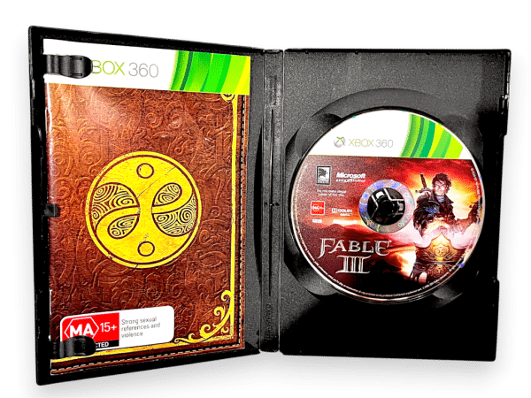 Fable III GAME OF THE YEAR EDITION (Xbox 360) *GENUINE BLACK CASE* - Image 3