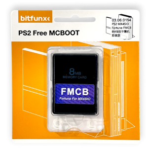 PS2 Free McBoot Memory Card 8MB (NEW SEALED)