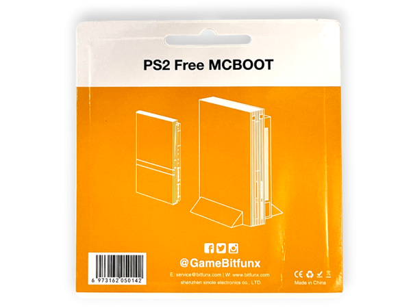 PS2 Free McBoot Memory Card 8MB (NEW SEALED) - Image 2
