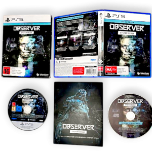 Observer: System Redux (PS5) BOXED with Collector's Book