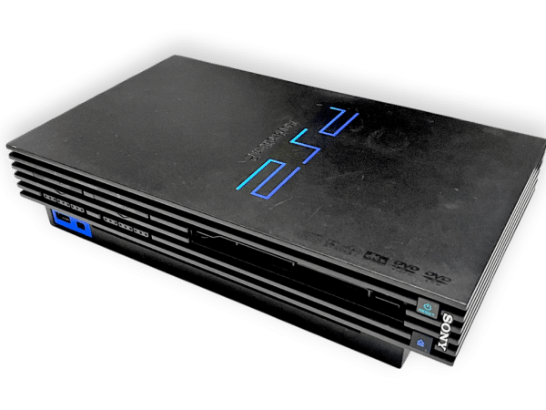 FAT PS2 Console Bundle (2 Controllers + Cables) - Image 3