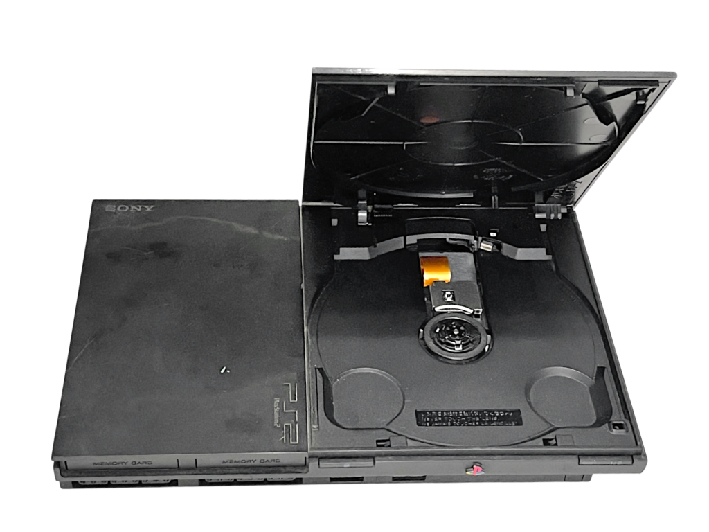 PS2 Slim Console Bundle (Console + 2 Controllers + Cables) - Image 5