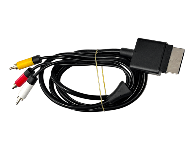 Xbox 360 Composite AV Cable (GENUINE MICROSOFT BLACK) - Image 2