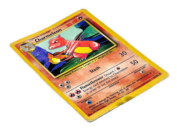 POKEMON TCG - Charmeleon 24/102 Base Set *WELL PLAYED* - Image 3