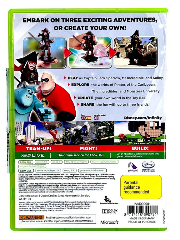 Disney Infinity (Xbox 360) *MINT COMPLETE* - Image 2