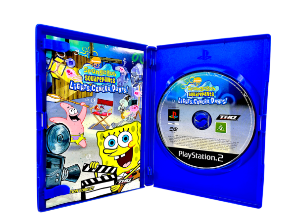 SpongeBob SquarePants Lights Camera Pants (PS2) *DISC SCRATCHED* - Image 3