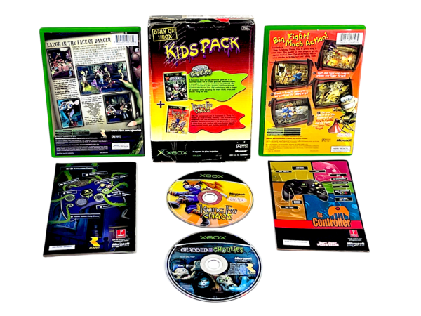 Grabbed by the Ghoulies / Kung Fu Chaos Kids Pack (Xbox) *COLLECTOR'S BOX* - Image 3