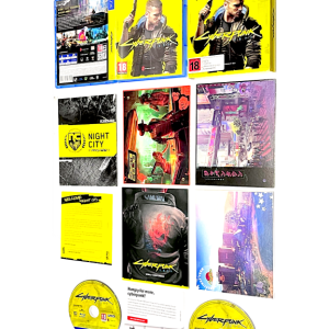 Cyberpunk 2077 (PS4) BOXED Edition (Maps, Postcards & Extras)