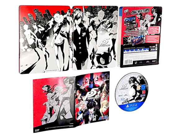 Persona 5 STEELBOOK Edition (PS4) *INCLUDES SLEEVE* - Image 2