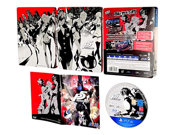 Persona 5 STEELBOOK Edition (PS4) *INCLUDES SLEEVE* - Image 3