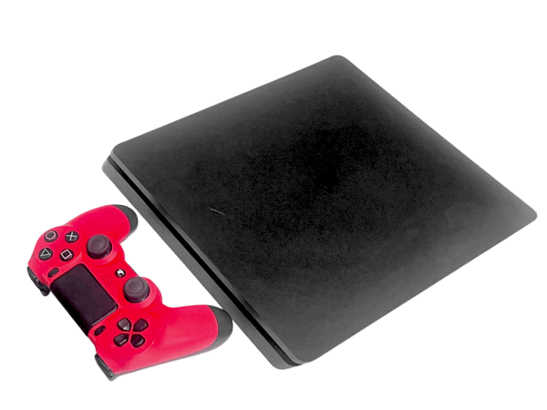 PS4 Console (PS4 Slim) + DualShock 4 Controller - Image 3