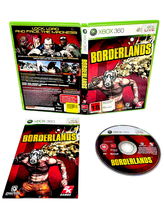 Borderlands (Xbox 360) *COMPLETE*