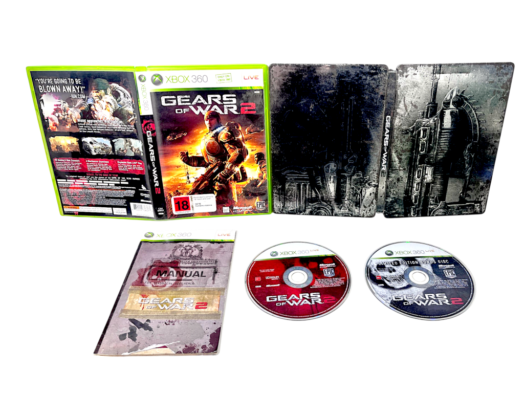 Gears of War 2 (Xbox 360) STEEL COLLECTOR'S EDITION