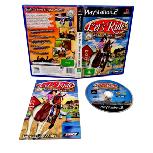 Let's Ride: Silver Buckle Stables (PS2) *MINT COMPLETE*