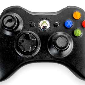 GENUINE Microsoft Xbox 360 Controller (Black V2)