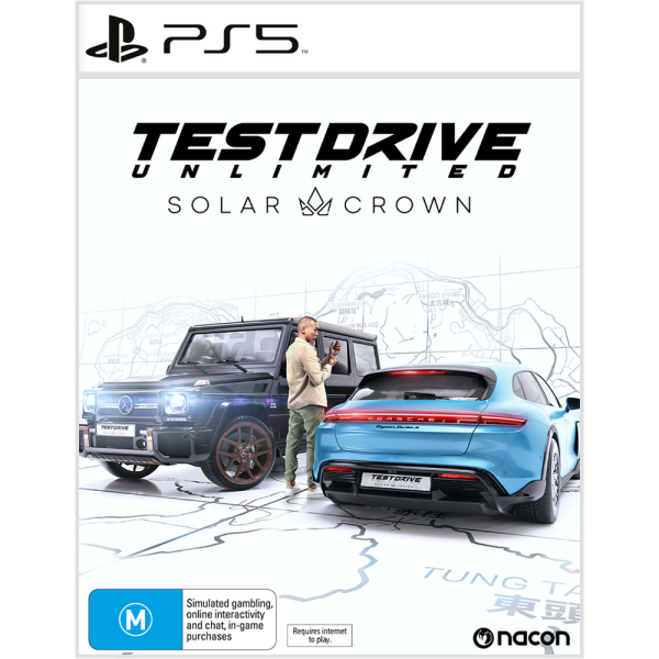 TEST DRIVE UNLIMITED SOLAR CROWN PS5 NEW