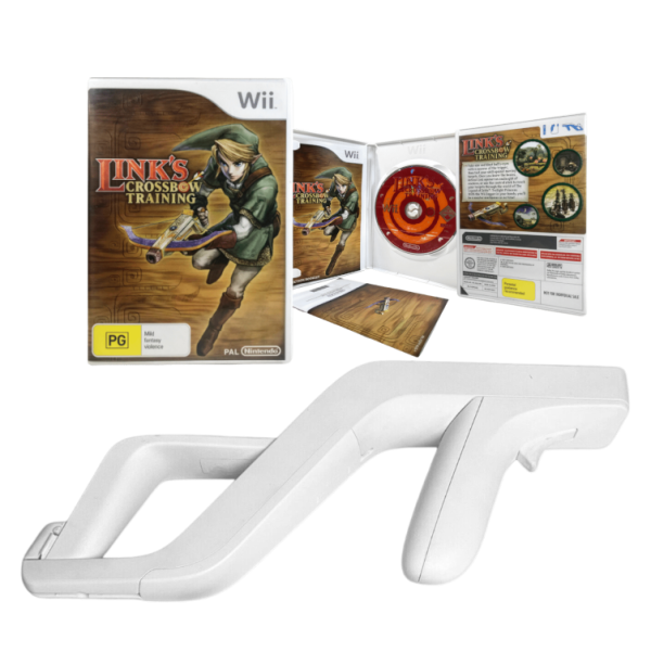 Zelda: Nintendo Wii Zapper + Link's Crossbow Training (Wii)