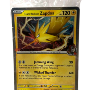 POKEMON TCG - Team Rocket's Zapdos (EB Games Exclusive)