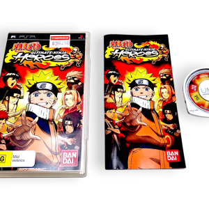 Naruto Shippuden: Ultimate Ninja Heroes 3 (PSP) *COMPLETE*