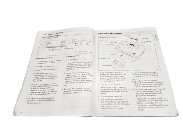 Sega Master System II Instruction Manual - Image 3
