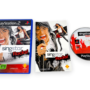 SingStar Rocks! (PS2) *COMPLETE*