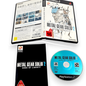 Metal Gear Solid 2: Sons of Liberty (PS2) *INCLUDES MANUAL*