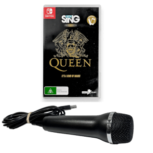 Let's SING Queen + MIC (Switch) *COMPLETE SINGING BUNDLE!!