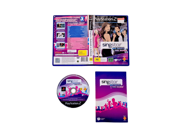 SingStar Boy Bands vs Girl Bands (PS2) *EXCELLENT & COMPLETE* - Image 2