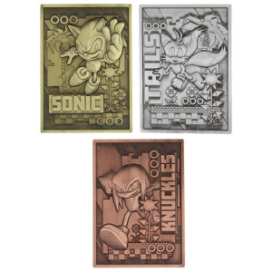 DIGIPLATE - SEGA: MODERN SONIC STARTER PACK (PHONE STAND AND METAL PLATE)