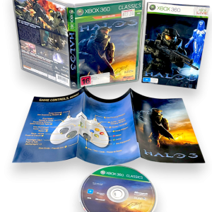 Halo 3 (Xbox 360) *COMPLETE w/ POSTER & MANUAL*