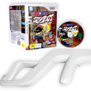 Wild West Shootout (Wii) + Rifle / Gun