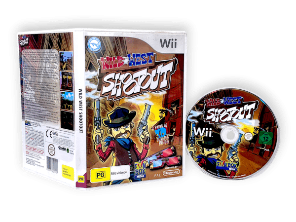 Wild West Shootout (Wii) + Rifle / Gun - Image 2