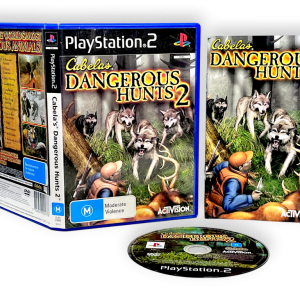 Cabela’s Dangerous Hunts 2 (PS2) *TIDY & COMPLETE*